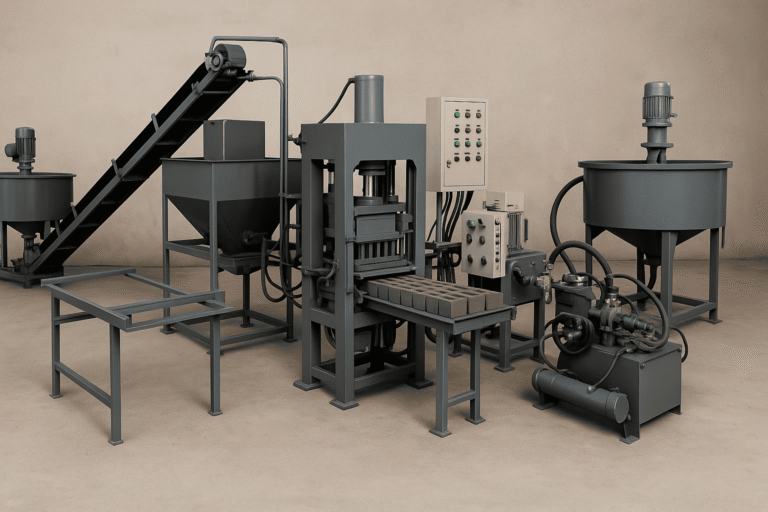 Fly Ash Bricks Manufacturing Machine
