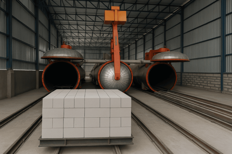 AAC Block Manufacturing Machine